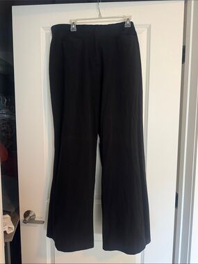 Classic Black Wide Leg Dress Pants